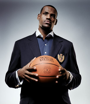 LBJ gone spiffy